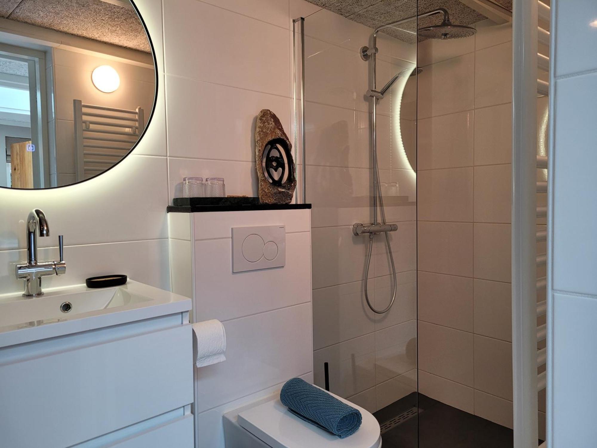 Tiny Villa De Haas Met Infraroodsauna 海边的艾格蒙特 外观 照片