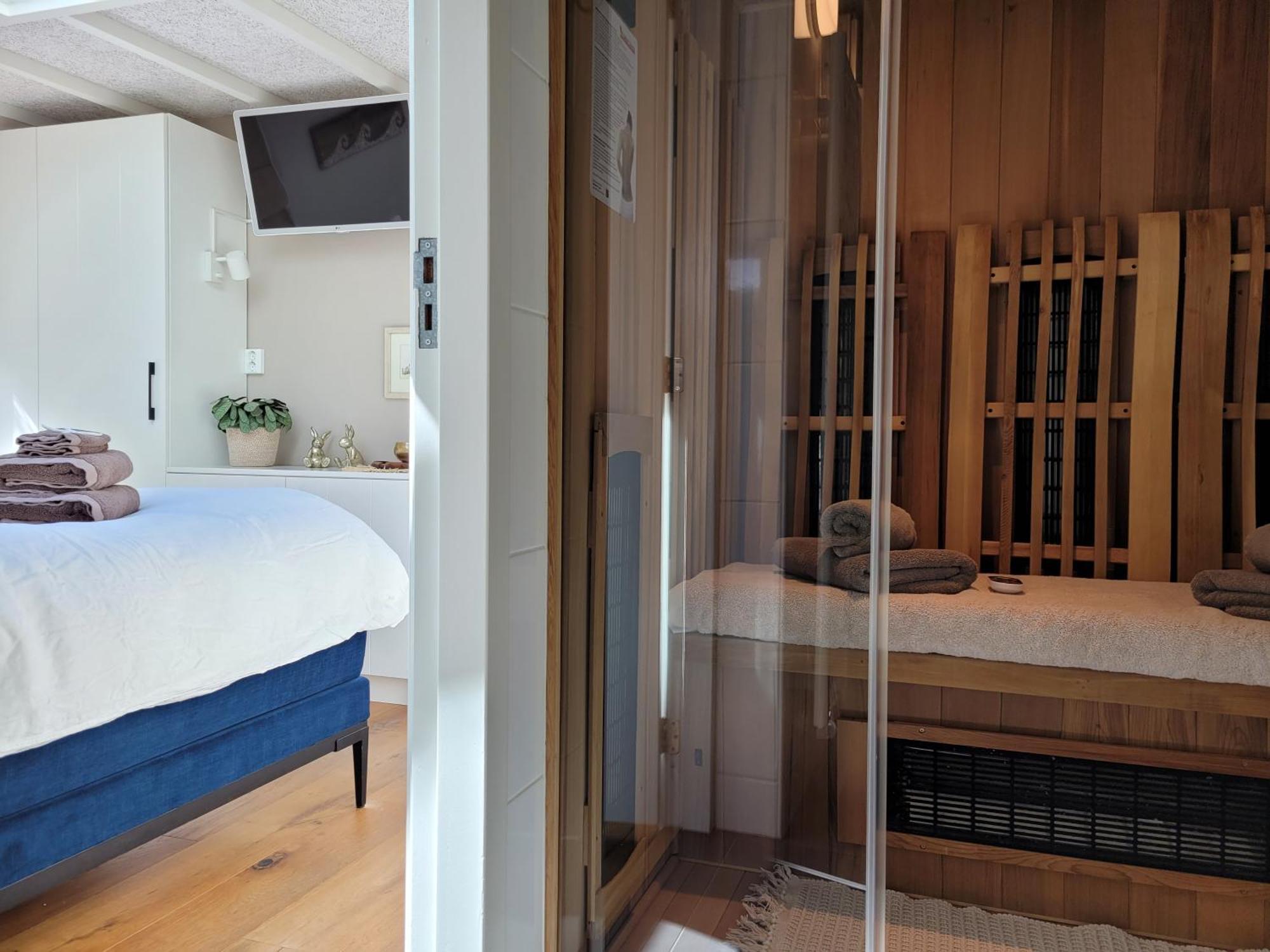 Tiny Villa De Haas Met Infraroodsauna 海边的艾格蒙特 外观 照片