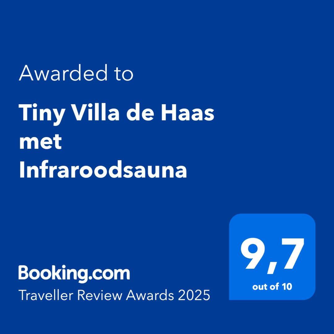 Tiny Villa De Haas Met Infraroodsauna 海边的艾格蒙特 外观 照片