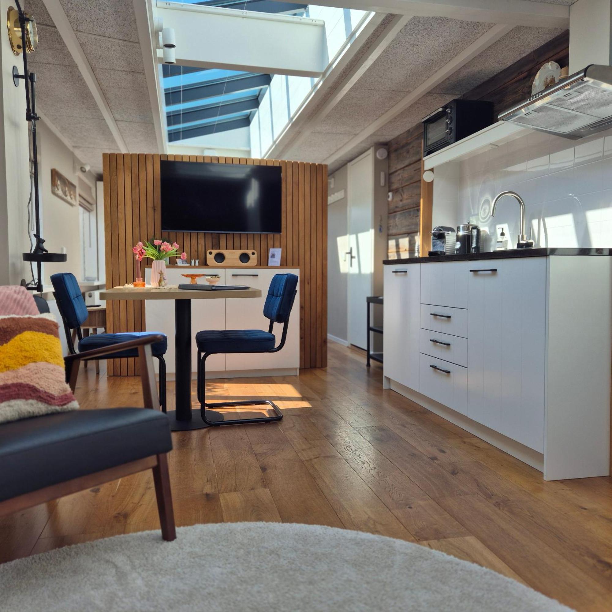 Tiny Villa De Haas Met Infraroodsauna 海边的艾格蒙特 外观 照片
